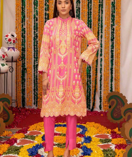 So Kamal S/S Lawn Shirt`21 Vol 1 DPL#1109