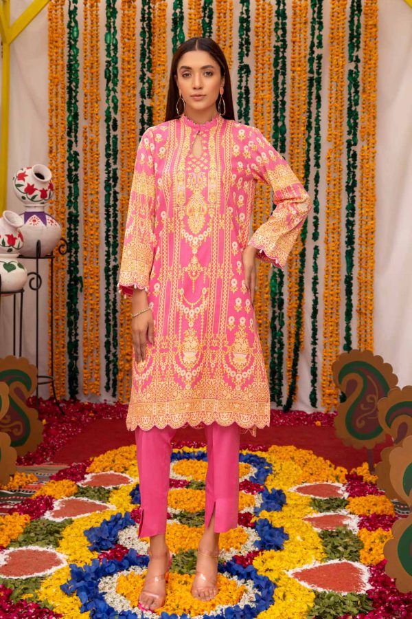 So Kamal S/S Lawn Shirt`21 Vol 1 DPL#1109
