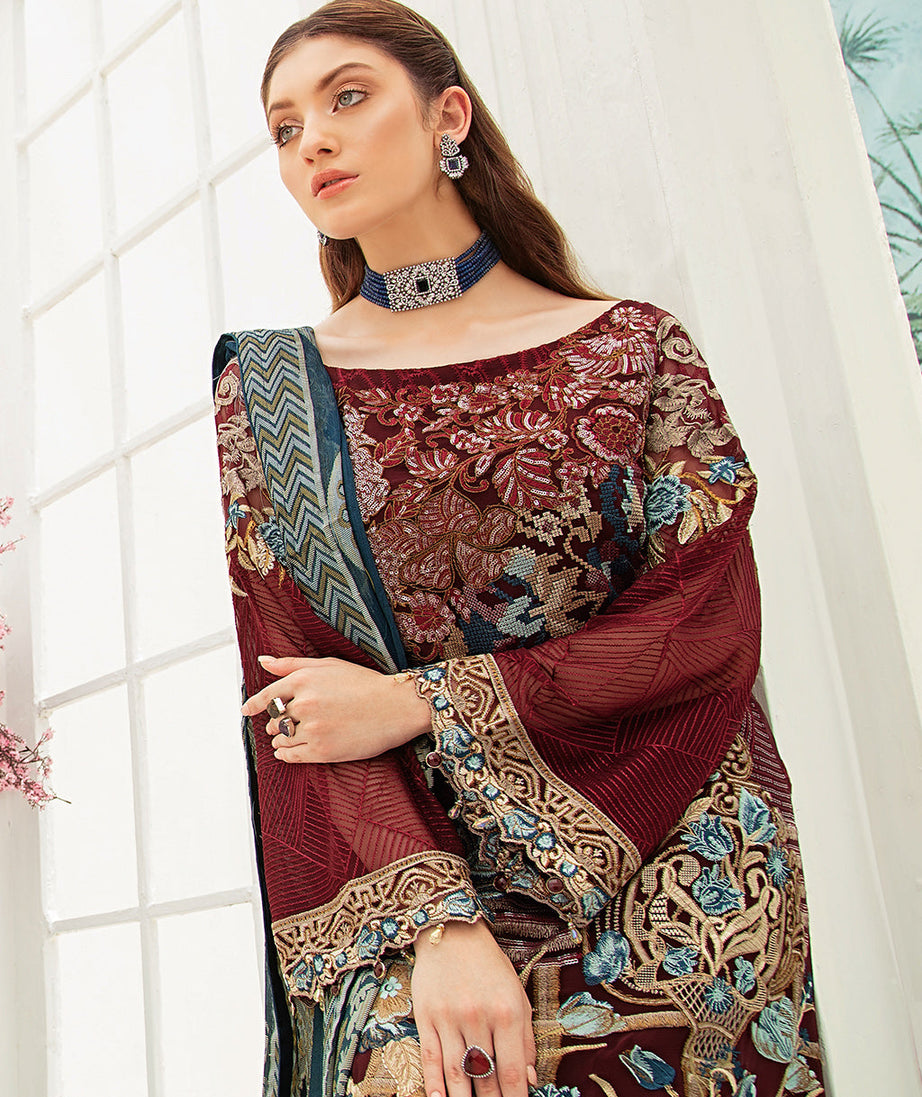Ramsha Luxury Chiffon`22 D#1901 (Vol-19)