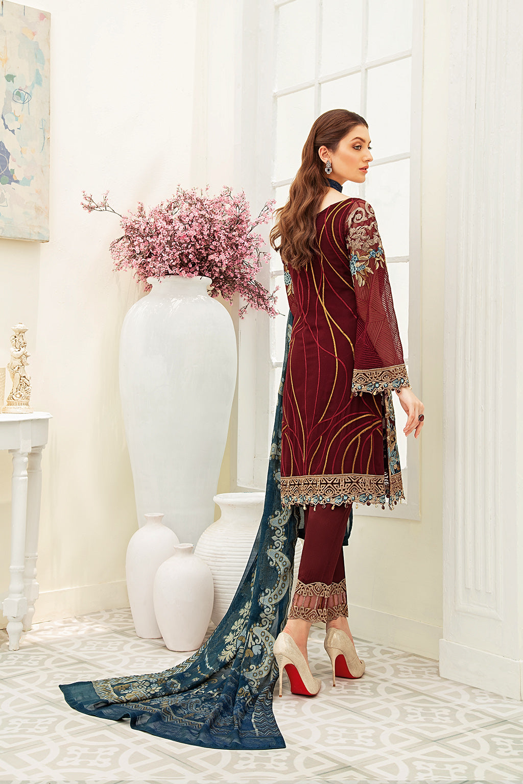 Ramsha Luxury Chiffon`22 D#1901 (Vol-19)