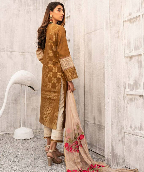 Charizma Signature Emb Lawn`21 D#05