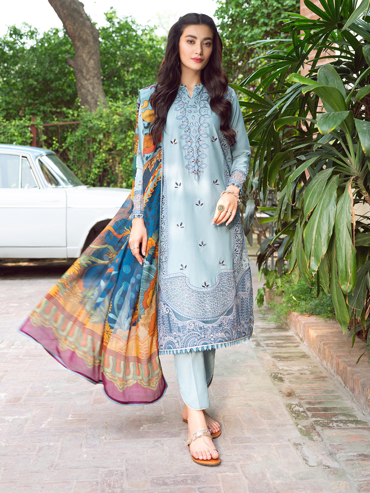 Jazmin Iris Lawn SS`23 D#04 (ROMY)