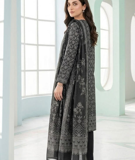 BR Sehar Dhanak'26 3Pcs D#4 (Grey)