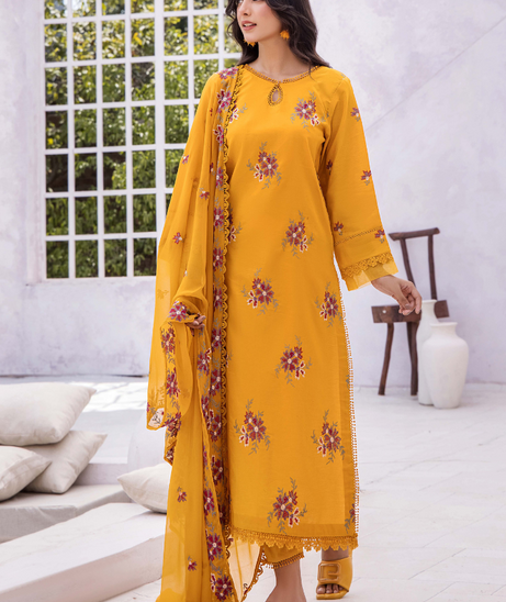 Hamdam Lilly Emb Lawn`25 D#07