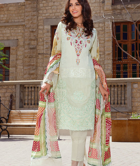 Al-Zohaib Rang Emb Lawn'22 D#12