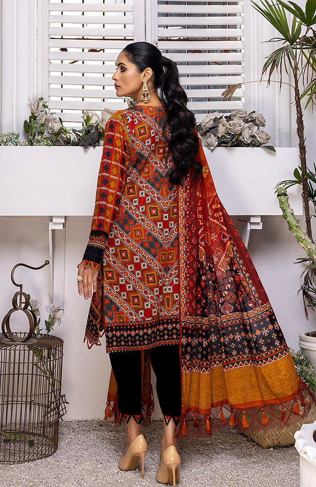 Al Zohaib Coco Print Lawn`22 D#12