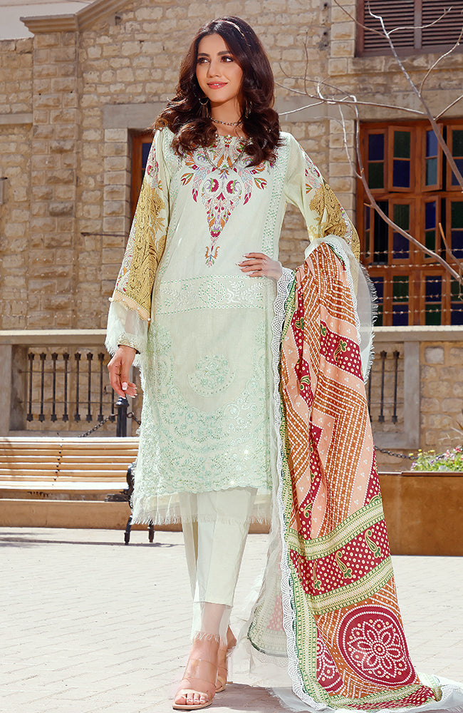 Al-Zohaib Rang Emb Lawn'22 D#12