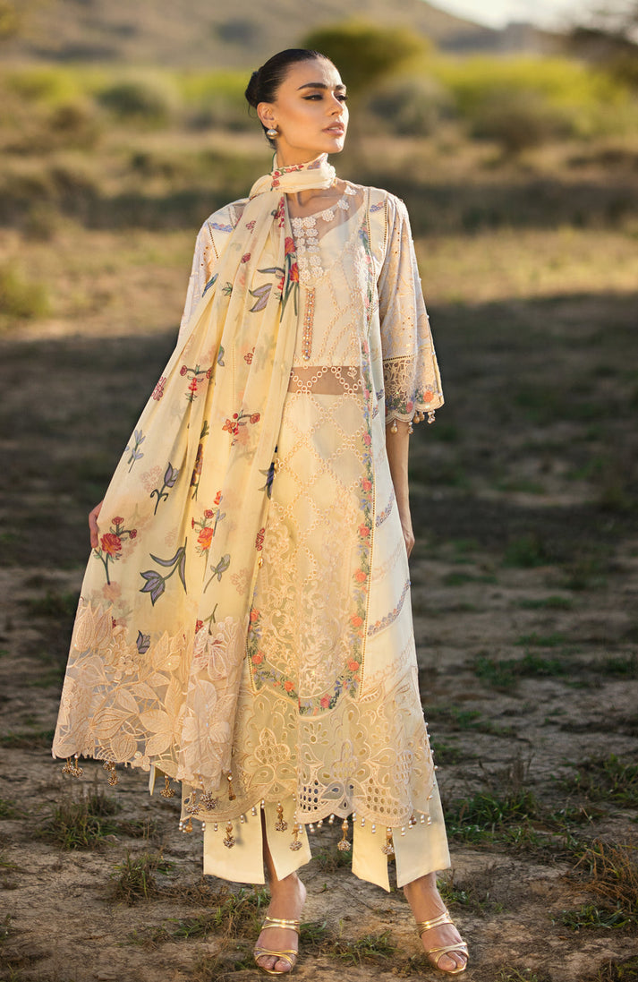 Mahiymaan Luxury Lawn Eid Edit'24 M#12