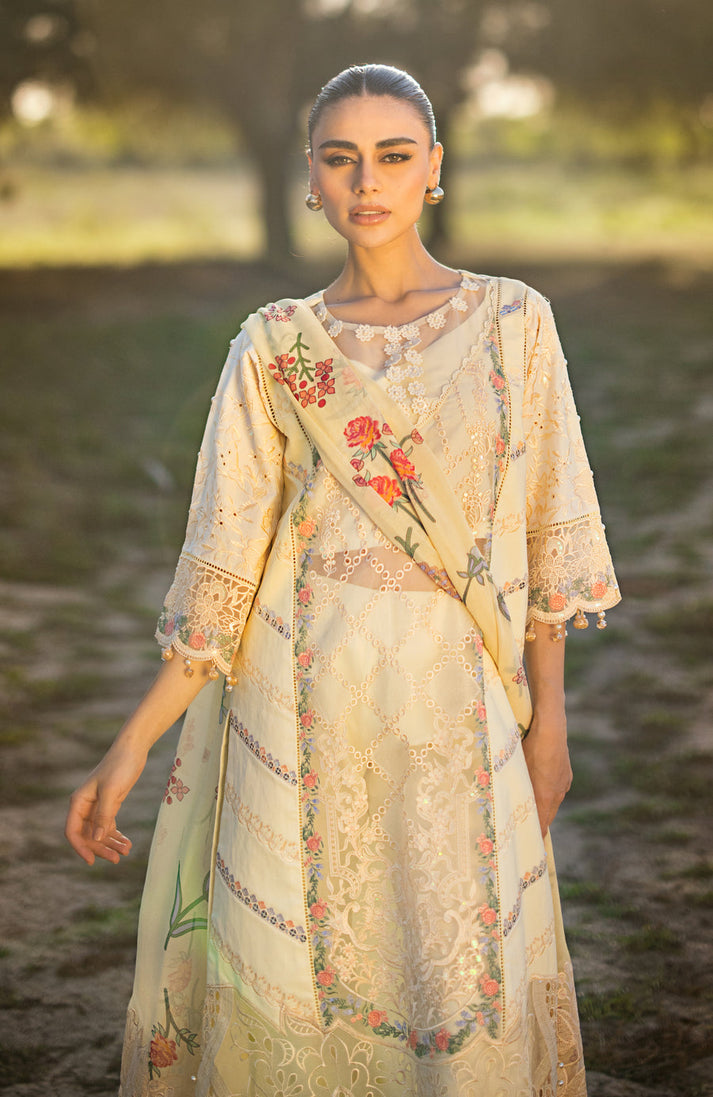 Mahiymaan Luxury Lawn Eid Edit'24 M#12