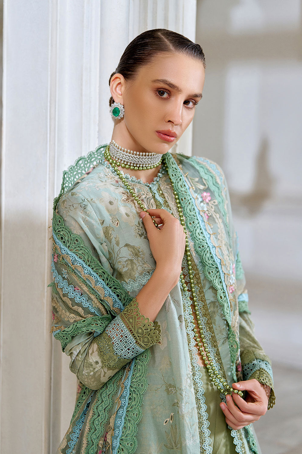 Sobia Nazir Luxury Lawn Eid Edition D#12A