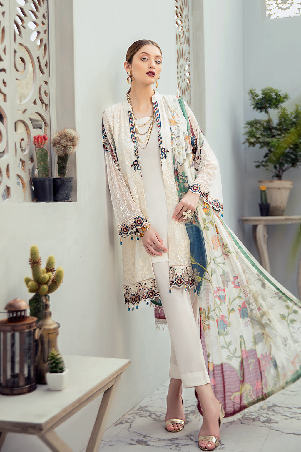Ramsha Rangoon Collection`22 D#605 (Vol-6)