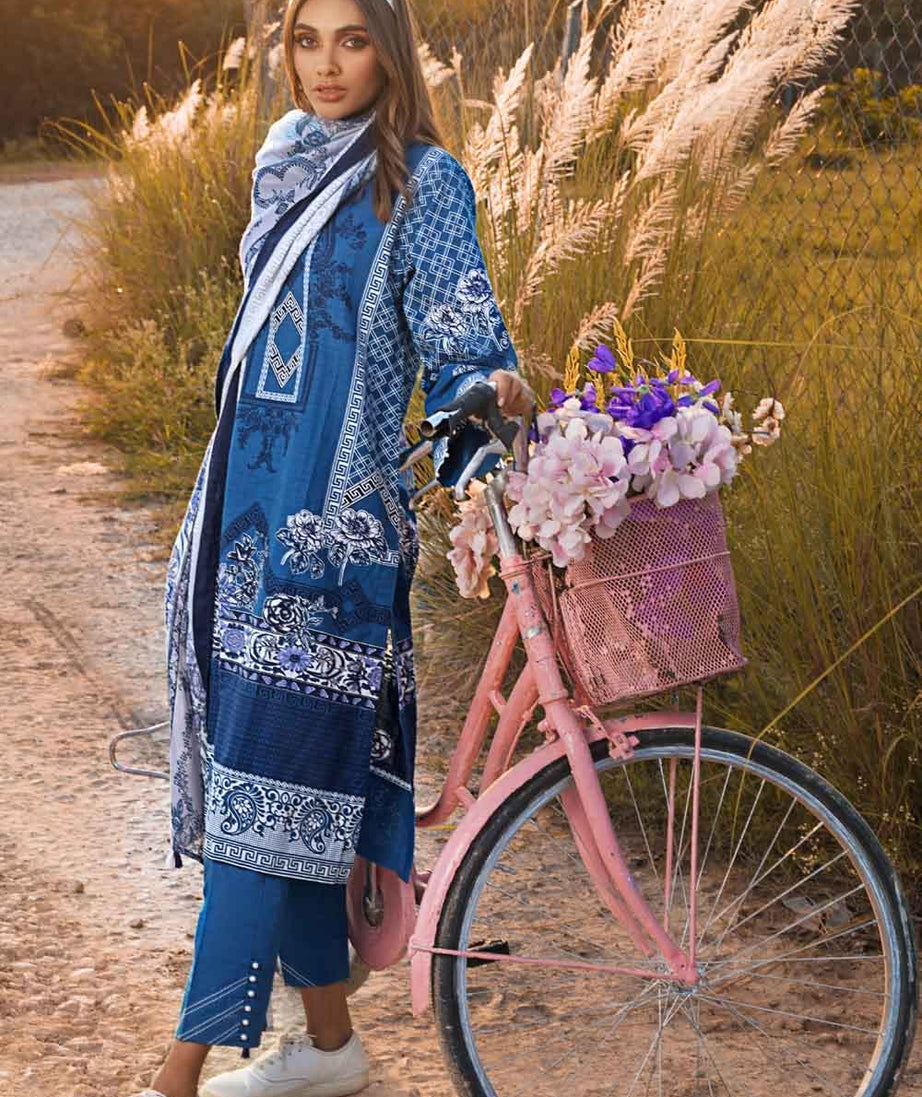 Gul Ahmed Winter Collection`21 AP # 12077