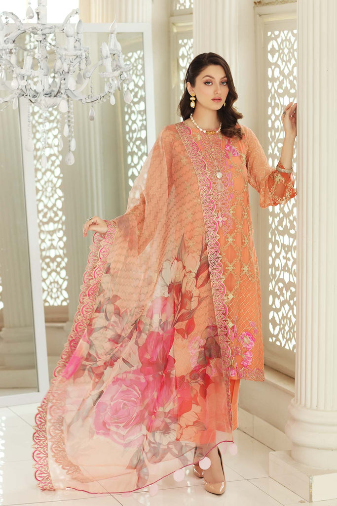 RA Charizma Allure Emb Chiffon`21 D#4