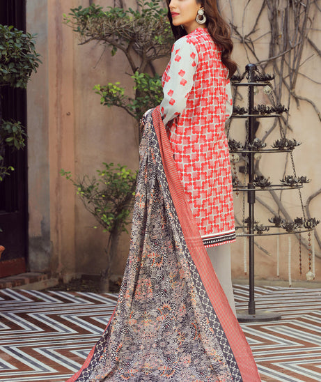Lakhany Komal Lawn`22 D#2031 S Grey