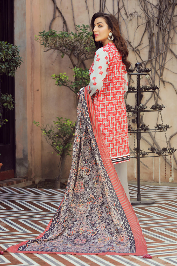Lakhany Komal Lawn`22 D#2031 S Grey