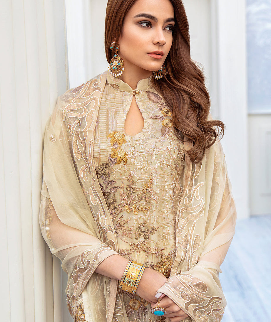 Ramsha Chevron L/Chiffon`22 D#206 (Vol-2)