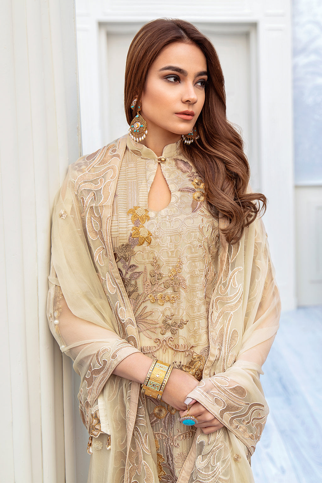 Ramsha Chevron L/Chiffon`22 D#206 (Vol-2)