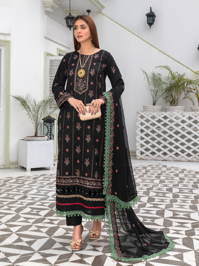 Feroza Fizza Luxury Lawn'24 D#06