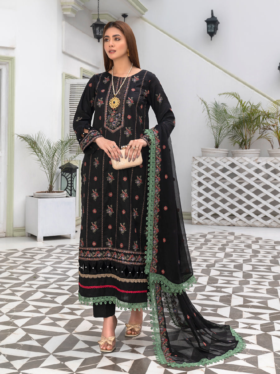 Feroza Fizza Luxury Lawn'24 D#06
