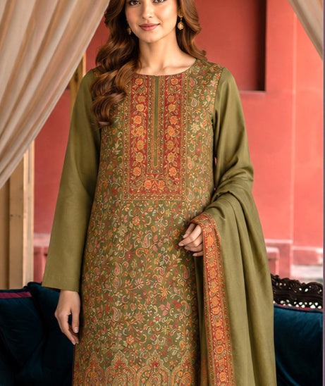 Shaista Kani Wool Jacquard'26 D#15