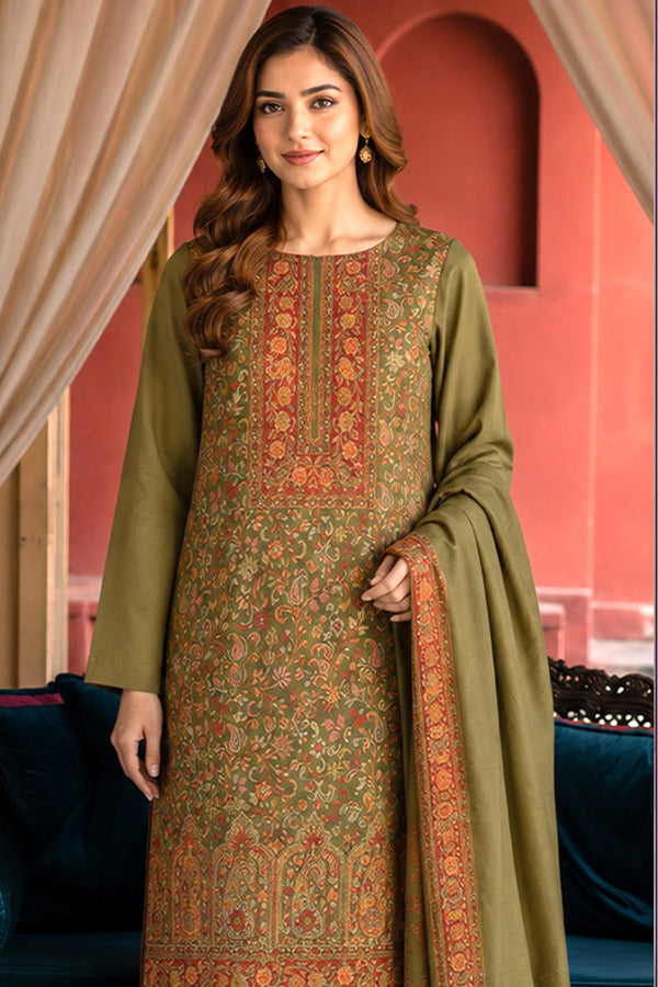 Shaista Kani Wool Jacquard'26 D#15