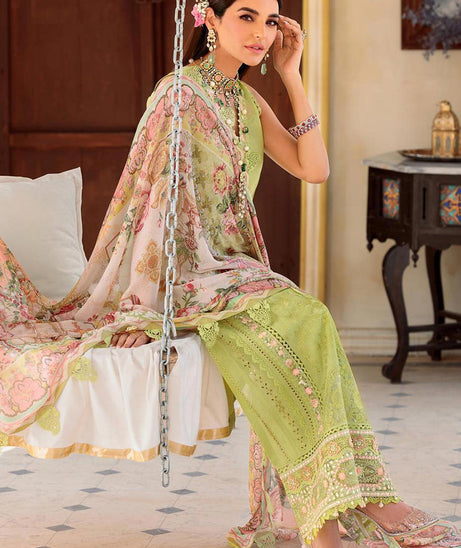 Noor By Saadia Asad Eid Chikankari Lawn'22 D#5-A
