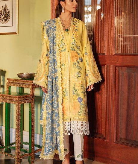 Mahgul Sabzwari Luxury Lawn`22 MLC#03