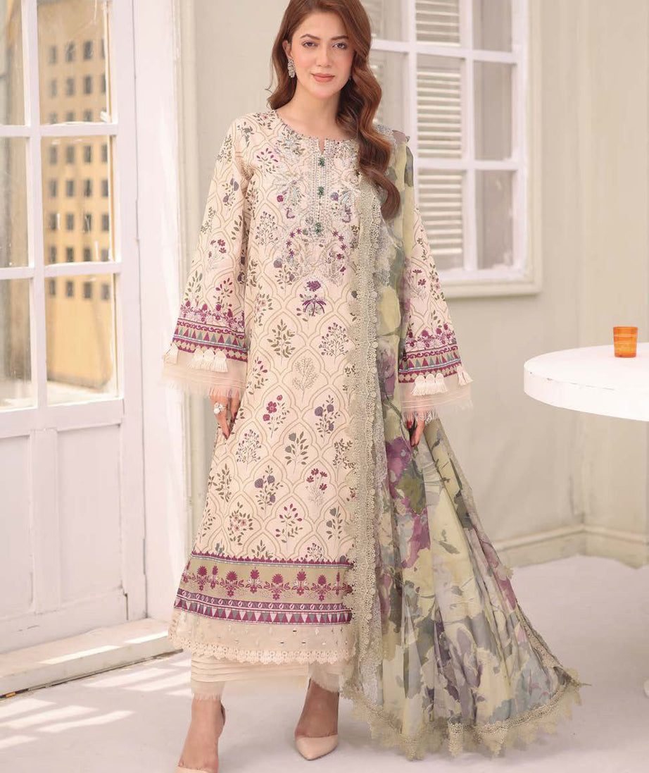 RA Aafreen Emb Lawn`26 AF#243