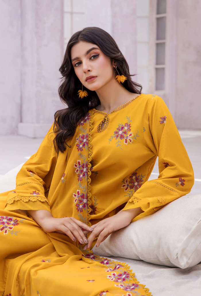 Hamdam Lilly Emb Lawn`25 D#07