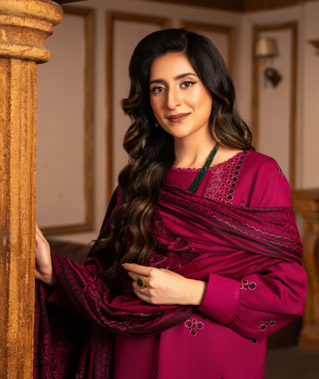 Hamdam Aaima Emb Wool`25 D#09