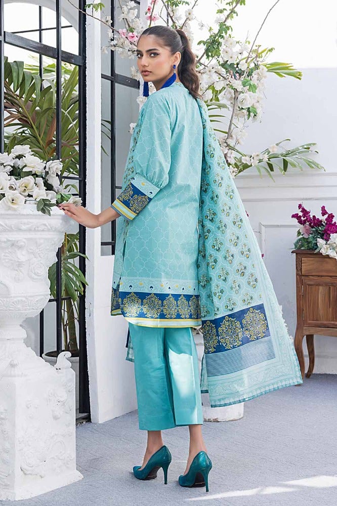 Gul Ahmed Print Lawn`24 CL#42123-B