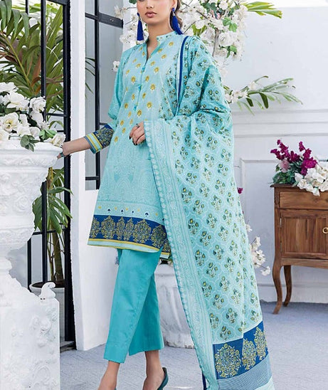 Gul Ahmed Print Lawn`24 CL#42123-B