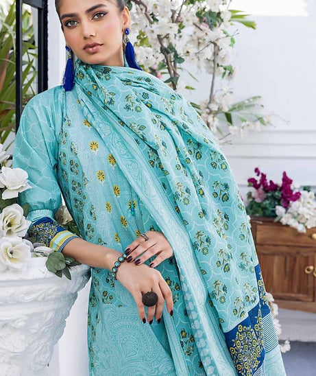 Gul Ahmed Print Lawn`24 CL#42123-B