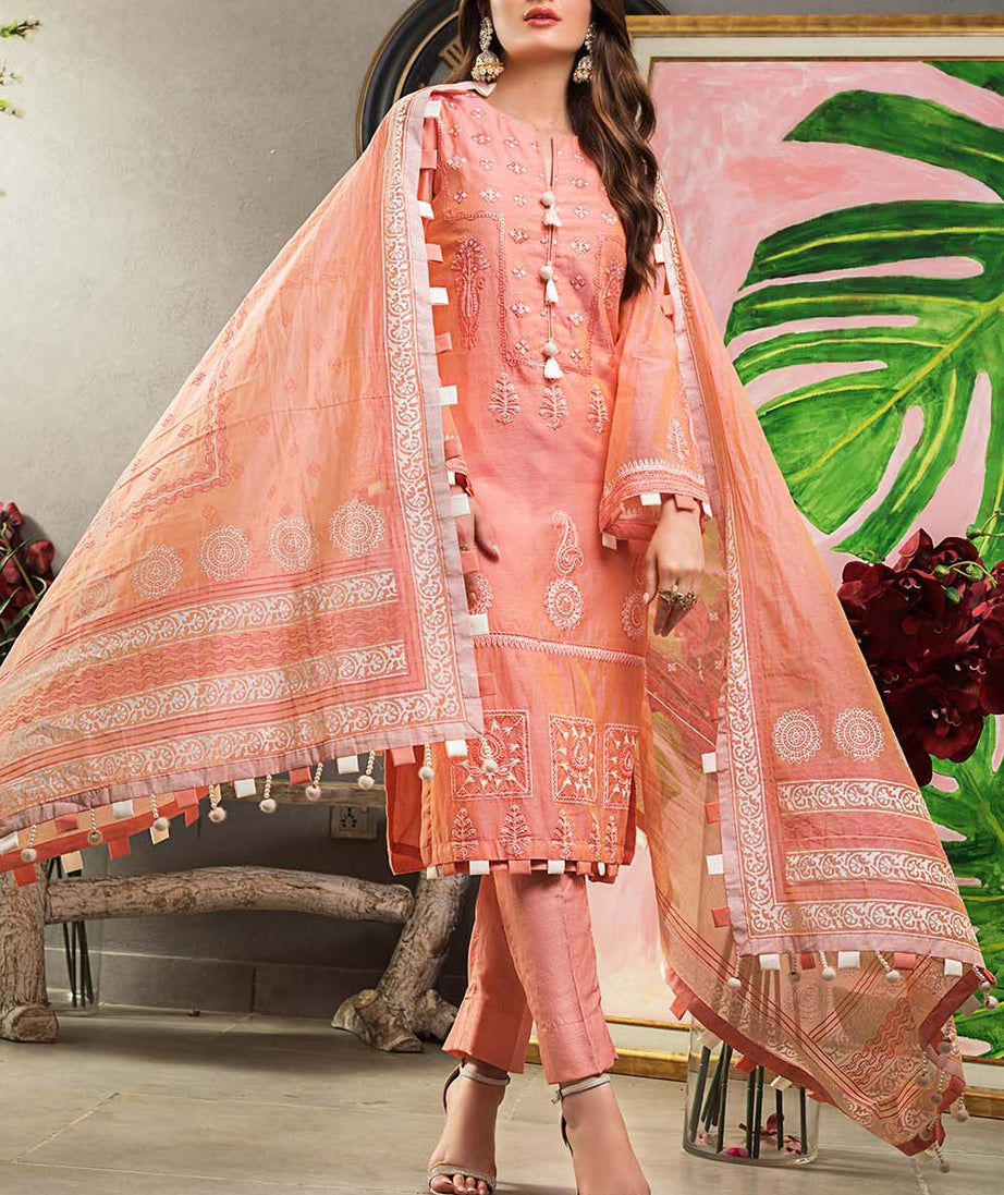 Gul Ahmed Luxury Festive`21 FE#12218