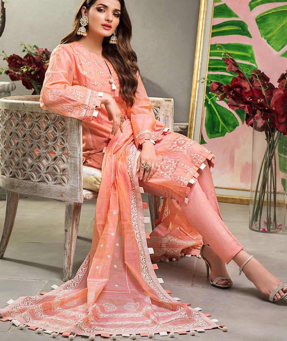 Gul Ahmed Luxury Festive`21 FE#12218