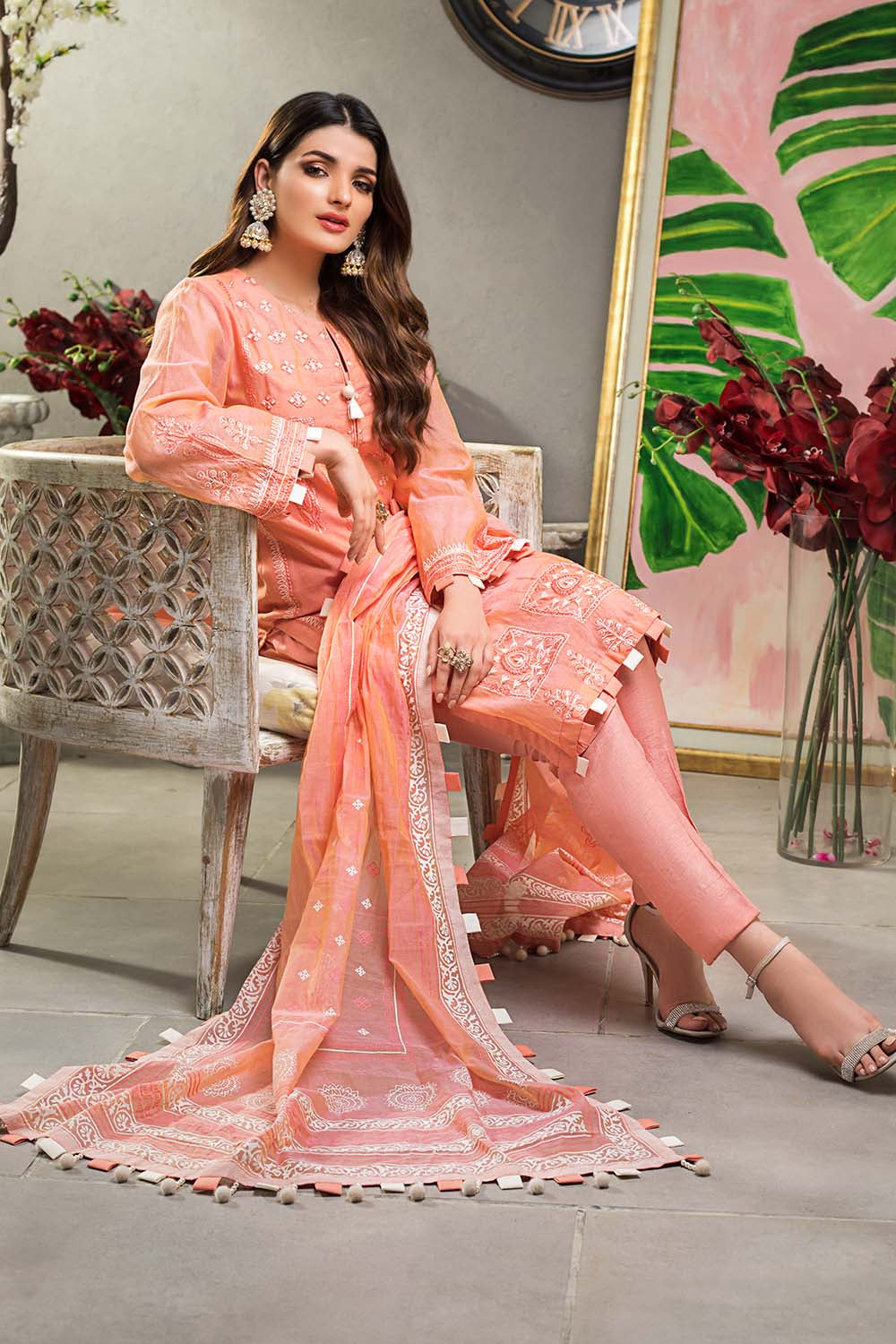 Gul Ahmed Luxury Festive`21 FE#12218
