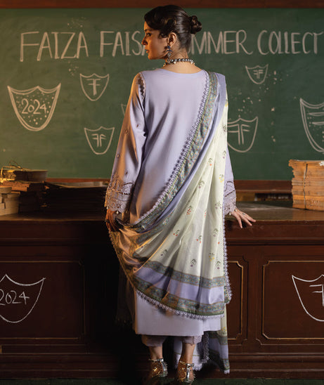 Faiza Faisal Maya Lawn'24 (NAZLI)