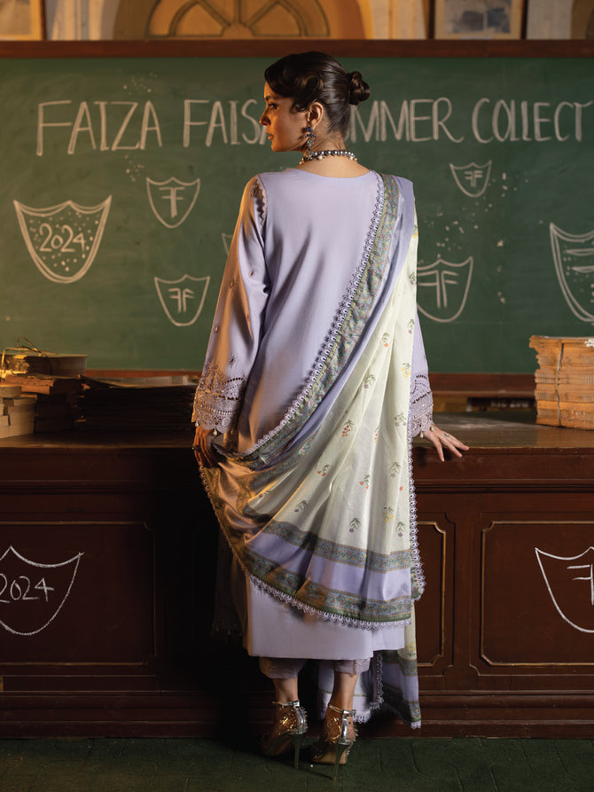 Faiza Faisal Maya Lawn'24 (NAZLI)