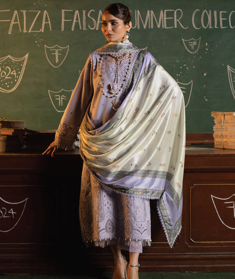 Faiza Faisal Maya Lawn'24 (NAZLI)