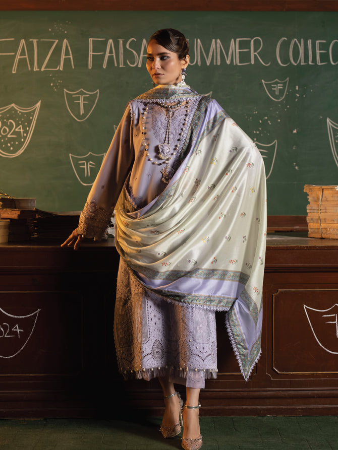 Faiza Faisal Maya Lawn'24 (NAZLI)