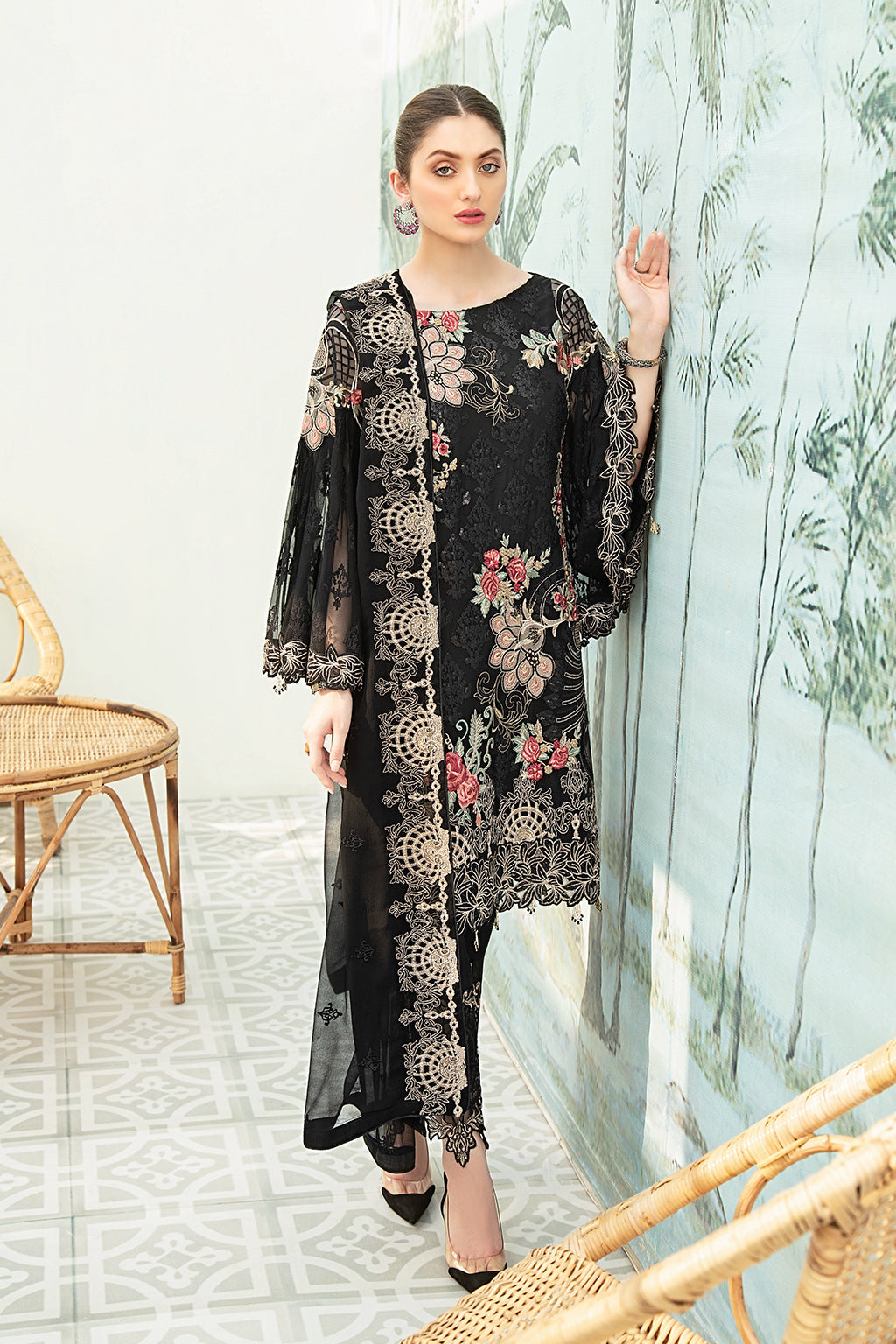Ramsha Luxury Chiffon`22 D#1907 (Vol-19)
