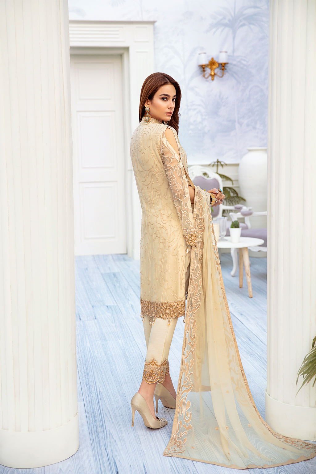 Ramsha Chevron L/Chiffon`22 D#206 (Vol-2)