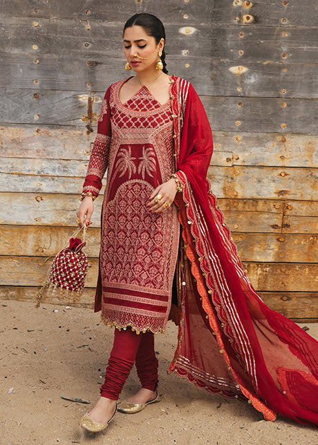 Hussain Rehar Ragoli S/S Luxury Lawn'22 Shala D#170