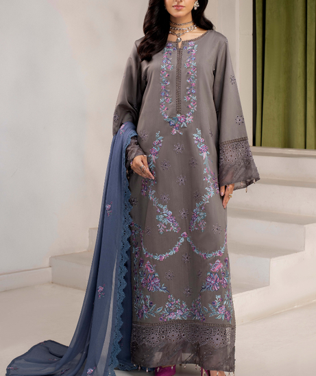 Hamdam Elleena Emb Viscose`25 D#08