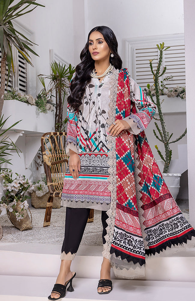Al Zohaib Coco Print Lawn`22 D#14