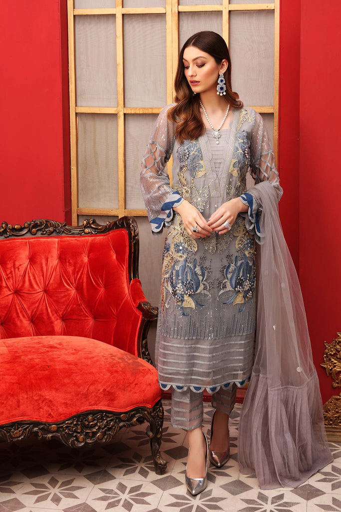 Charizma Allure Emb Chiffon`21 D#08 (Vol-2)