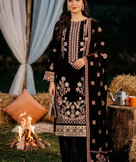 Shaista Luxury Velvet'26 D#168