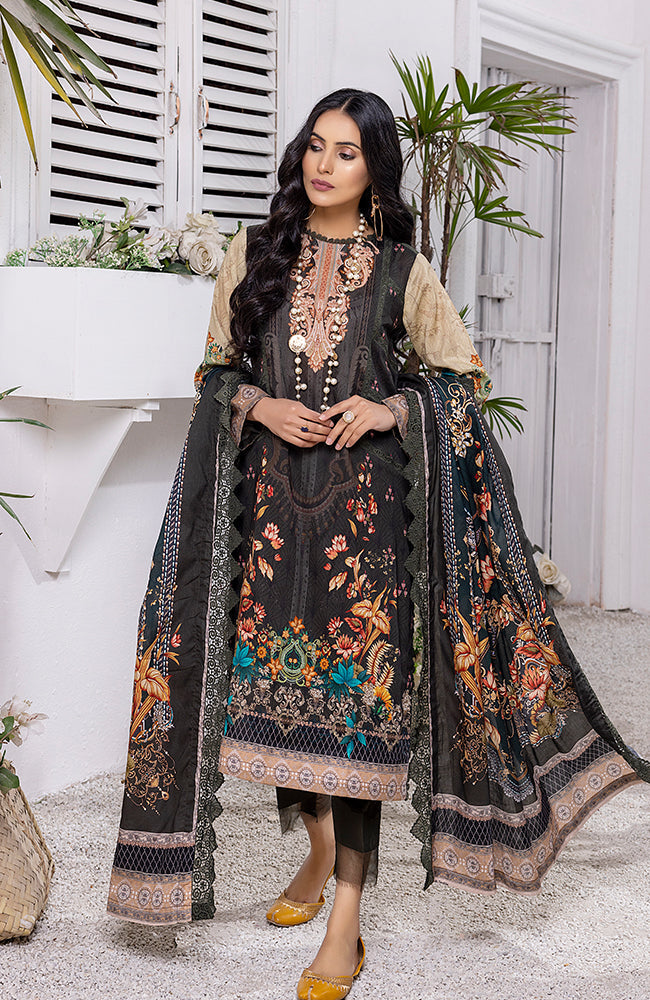 Al Zohaib Coco Print Lawn`22 D#15