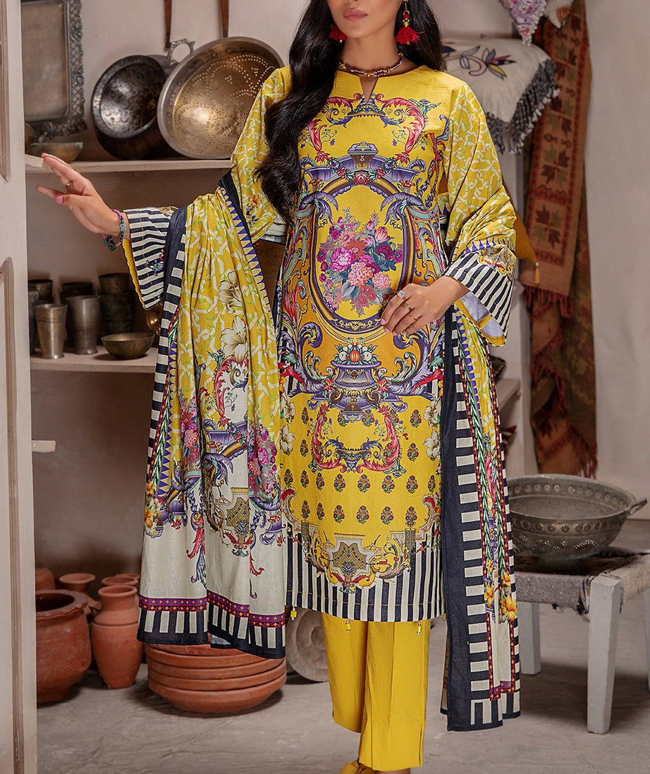 Meeral Bamboo Khaddar'21 MBK#3 Vol-1
