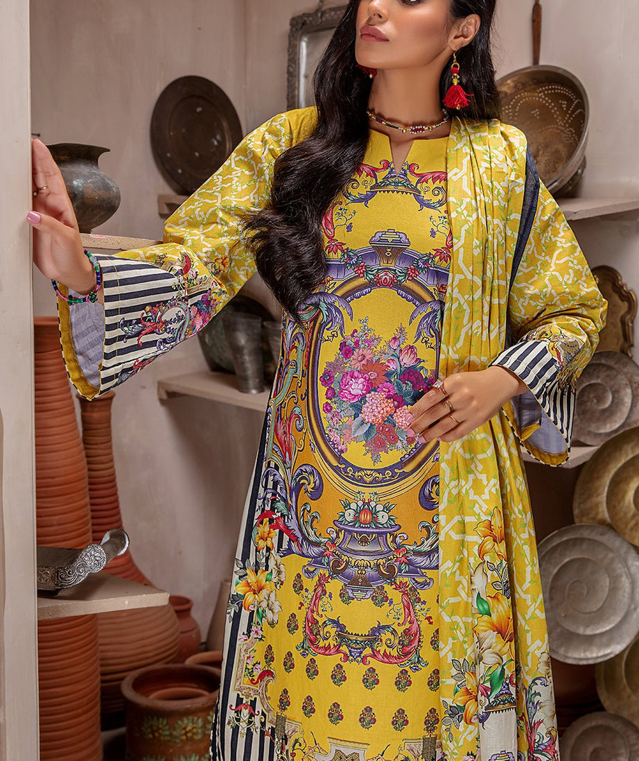 Meeral Bamboo Khaddar'21 MBK#3 Vol-1